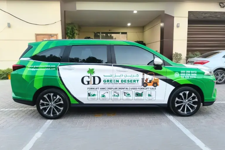 Car branding in dubai