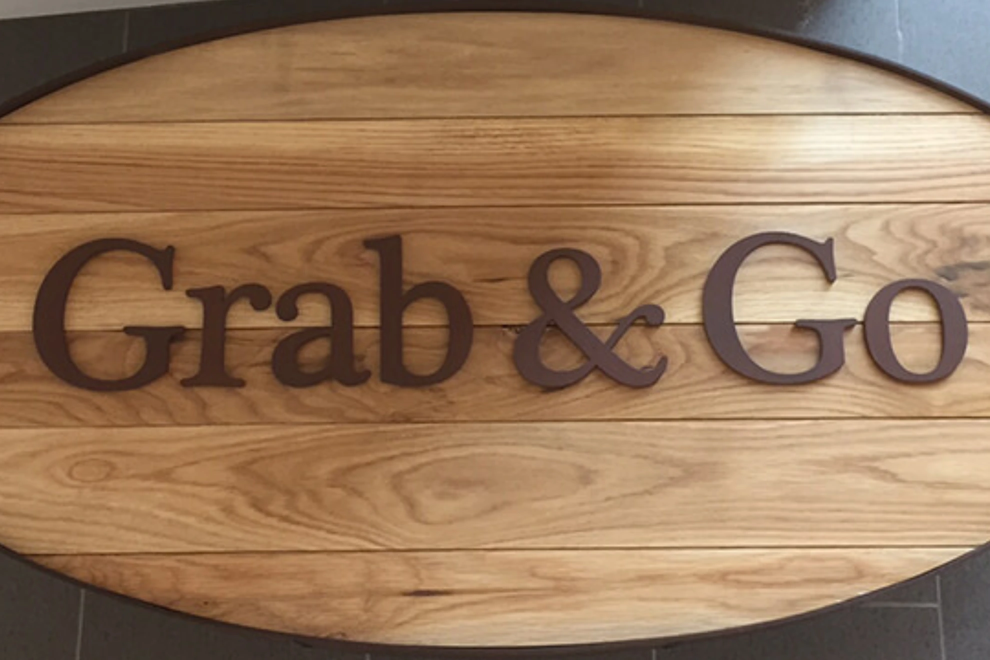 wooden signboard